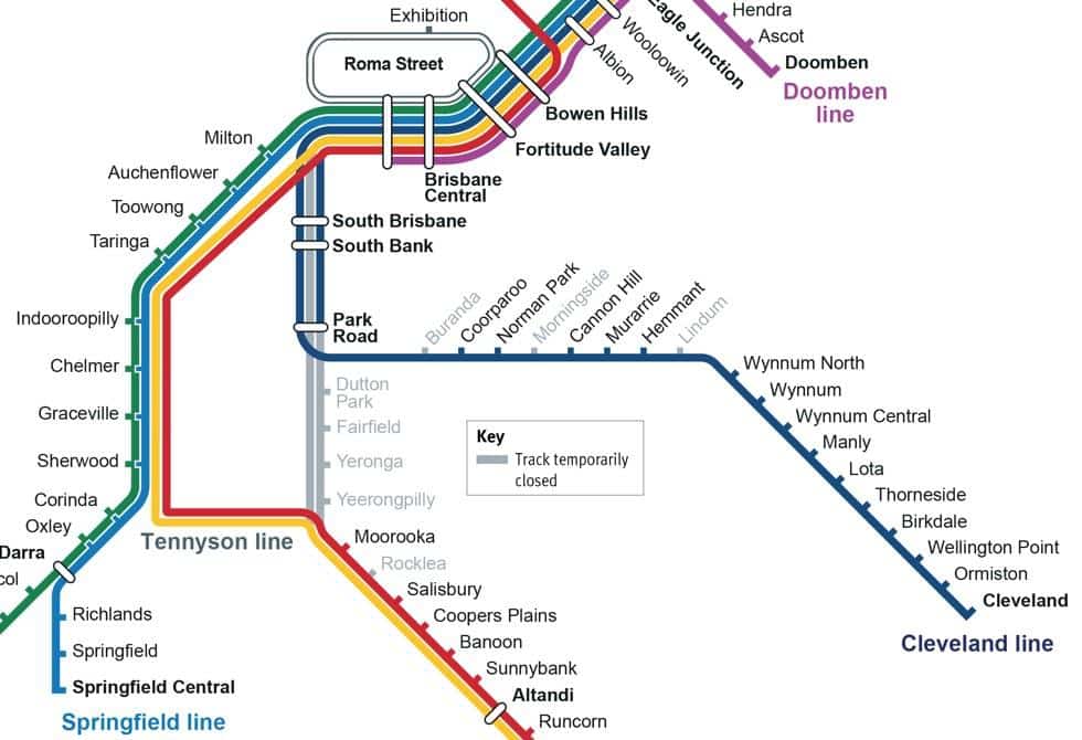 Service Changes (Track Work) | Brisbane Airtrain