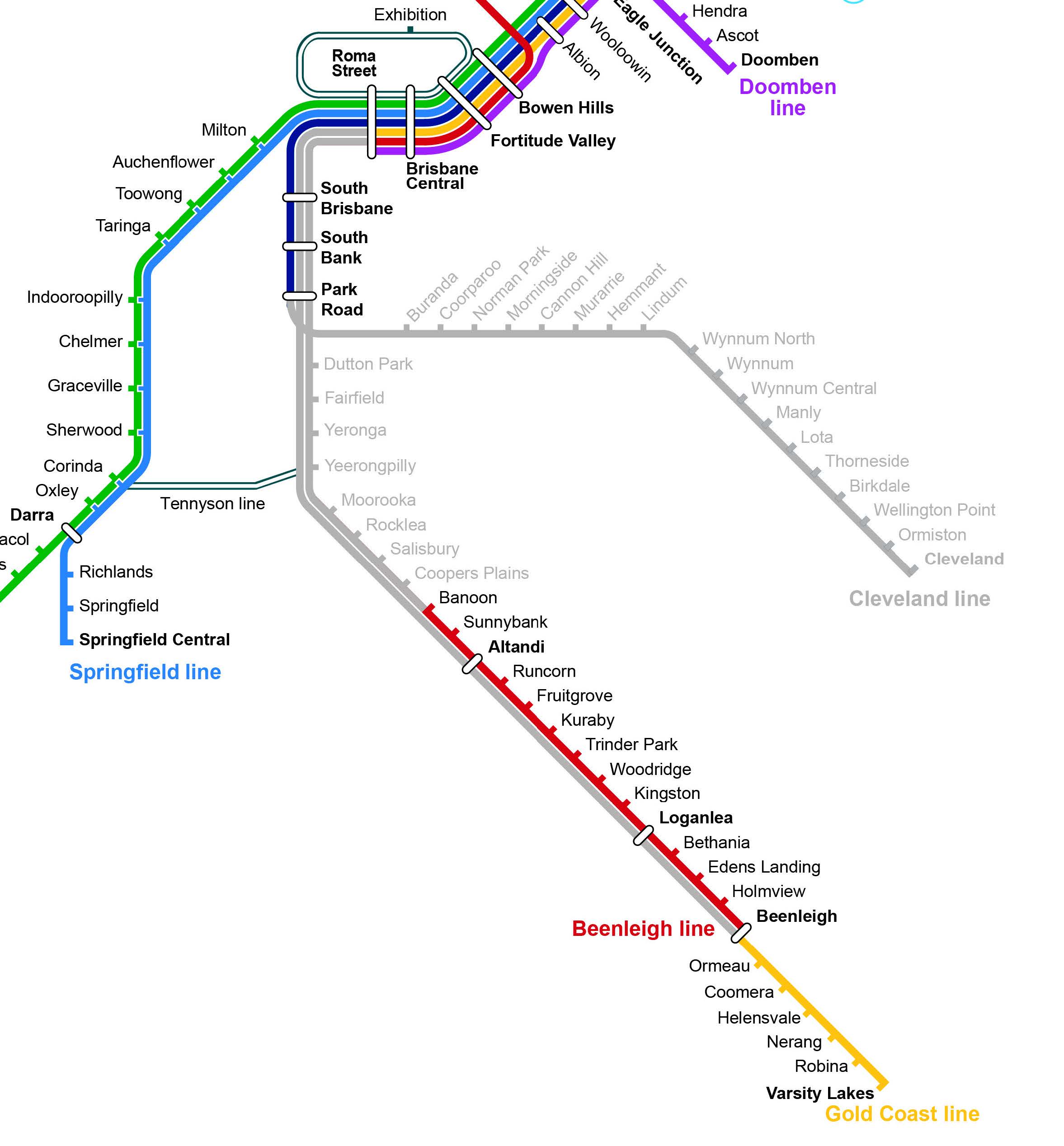 Service Changes (Track Work) | Brisbane Airtrain